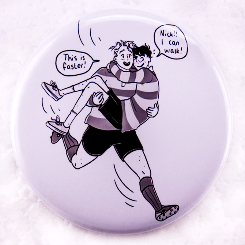 Nick'S Jewelry & Watches Reviews - Heartstopper Pin de botón LGBT BL