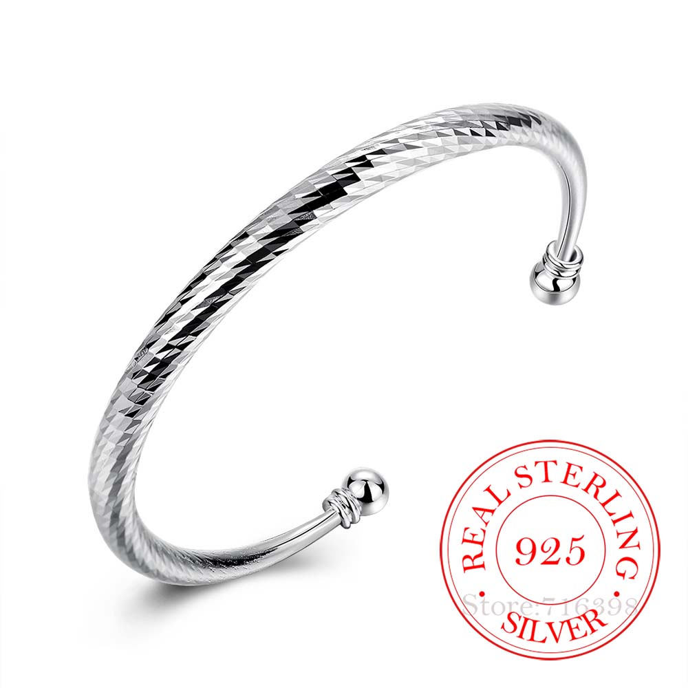 Nick'S Jewelry & Watches Reviews - Pulsera abierta de plata 925 para