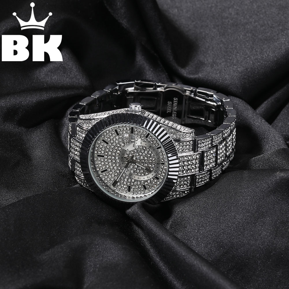 King'S Jewelry Watches - THE BLING KING-reloj con diamantes de