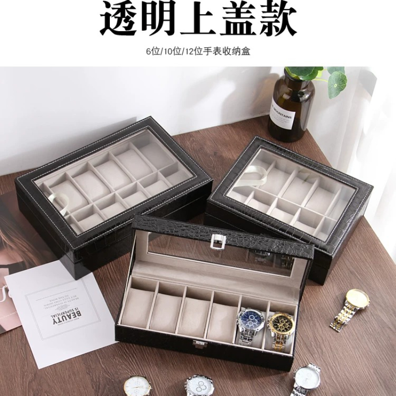 Jewelry Box Watches Bracelets - Caja de Almacenamiento de Relojes de
