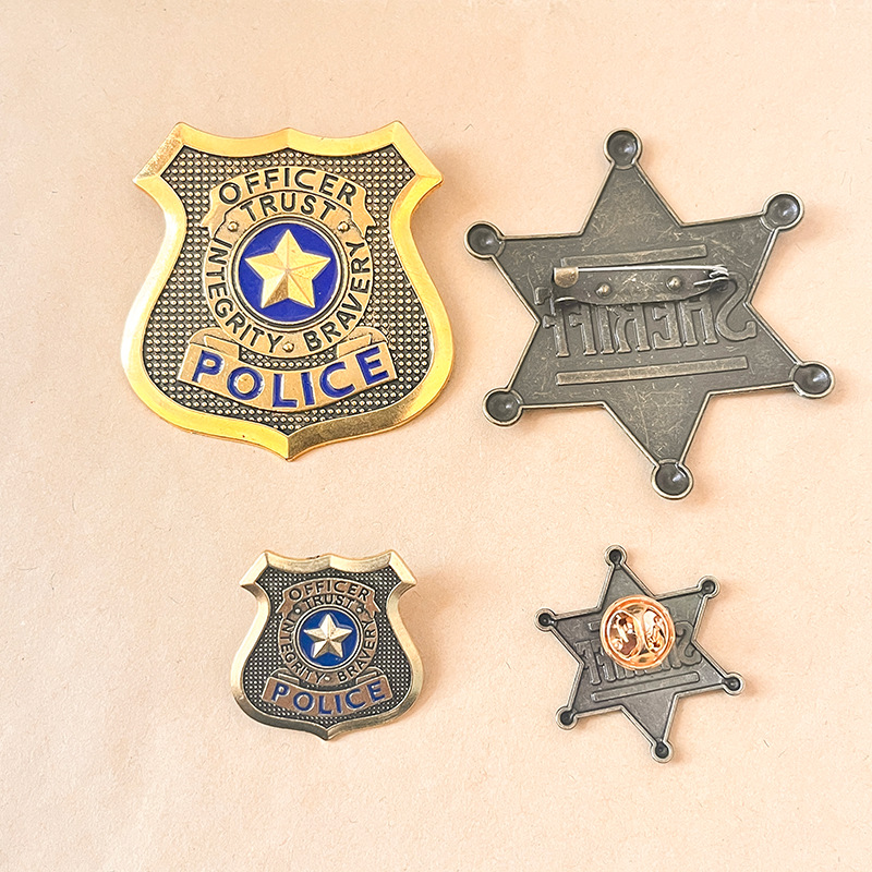 Broche con insignia de Metal d - Nick'S Jewelry & Watches Reviews reseña y precio
