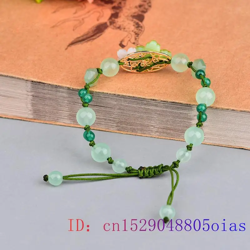 Pulsera de flor de Jade verde  - Charm Bracelet Beads reseña y precio