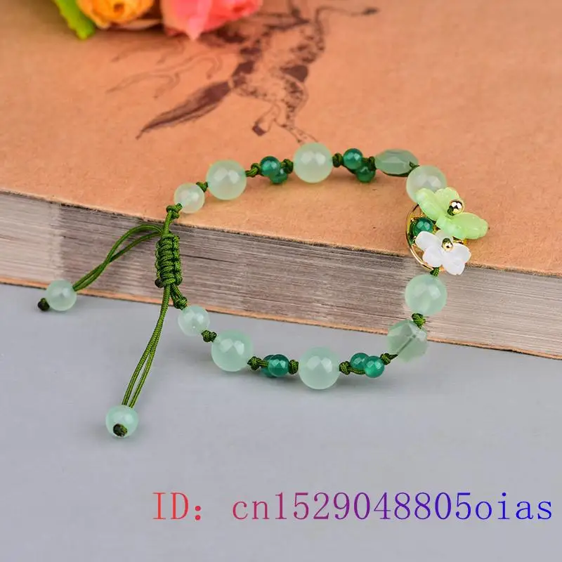 Pulsera de flor de Jade verde  - Charm Bracelet Beads reseña y precio