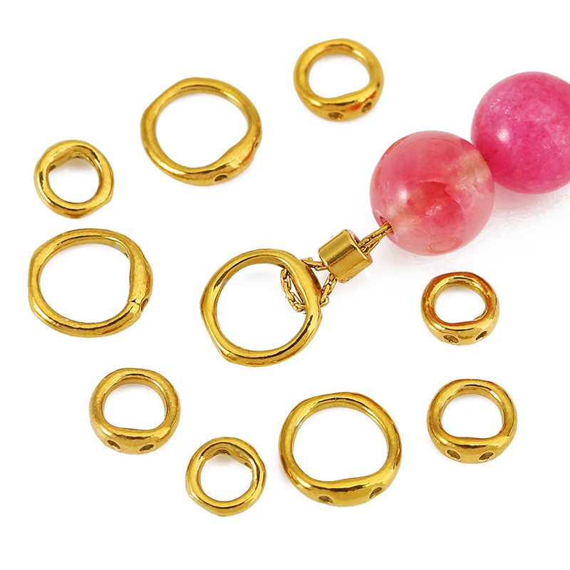 30 piezas de 5/6/8mm de acero  - Charm Bracelet Beads reseña y precio