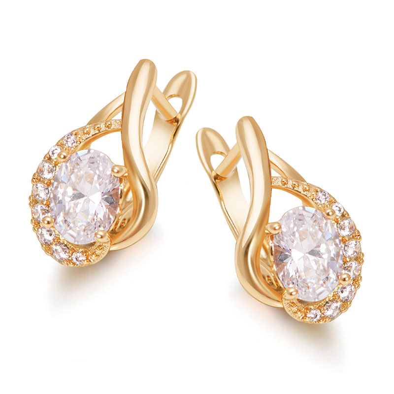 Pendientes de aro AAA+ con cir - Nick'S Jewelry & Watches Reviews reseña y precio