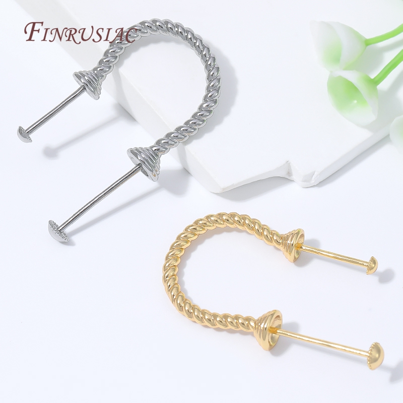 1-3 piezas de aros retorcidos  - Hoop Earrings reseña y precio