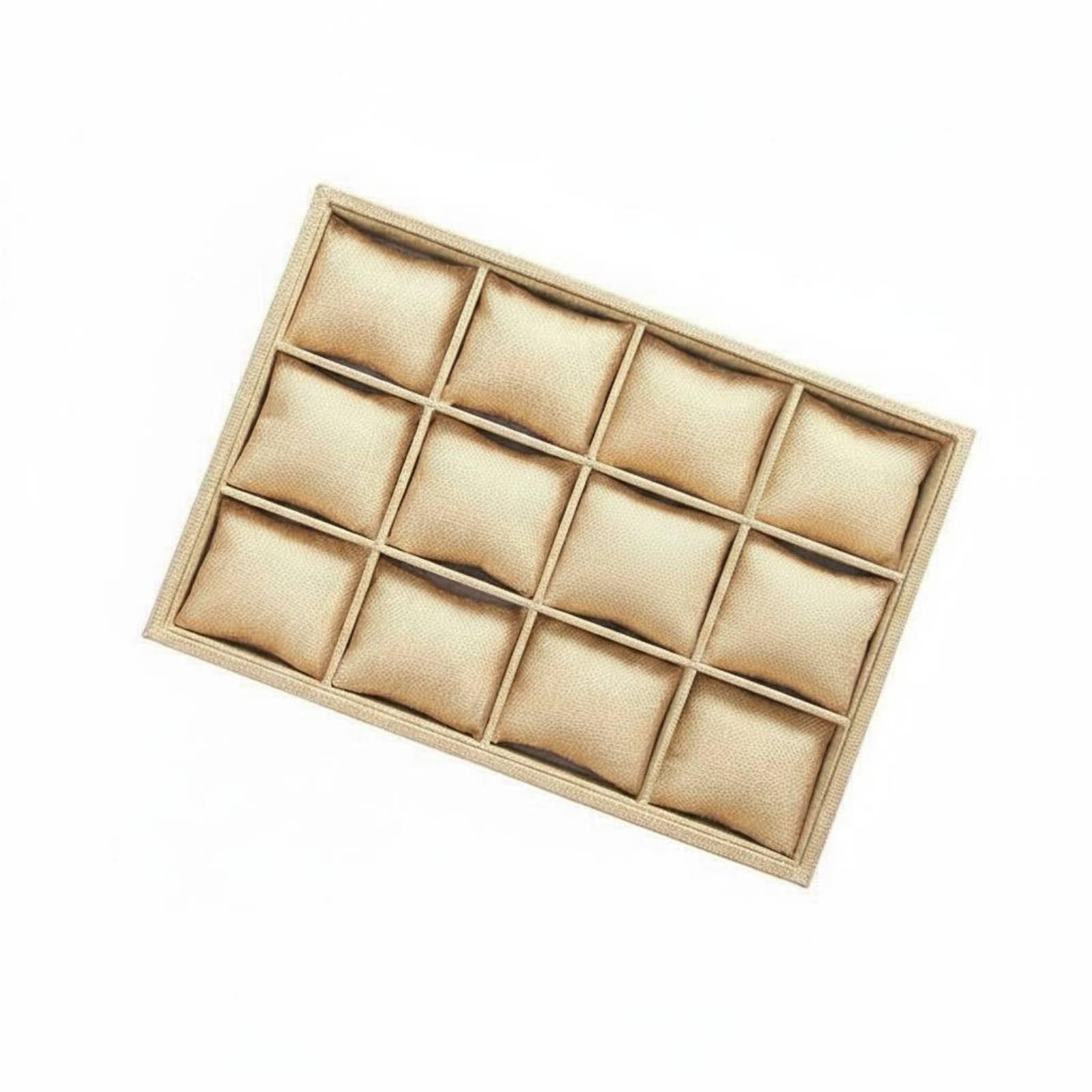 Caja de Joyería de Tela de Lin - Jewelry Box Watches Bracelets reseña y precio