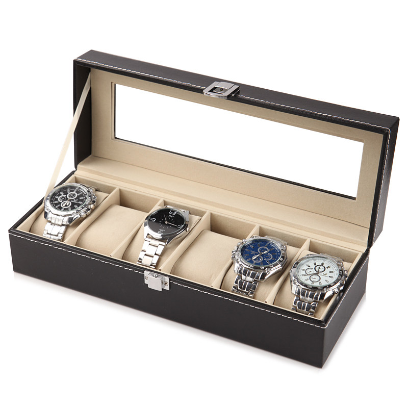 Caja de Almacenamiento de Relo - Jewelry Box Watches Bracelets reseña y precio