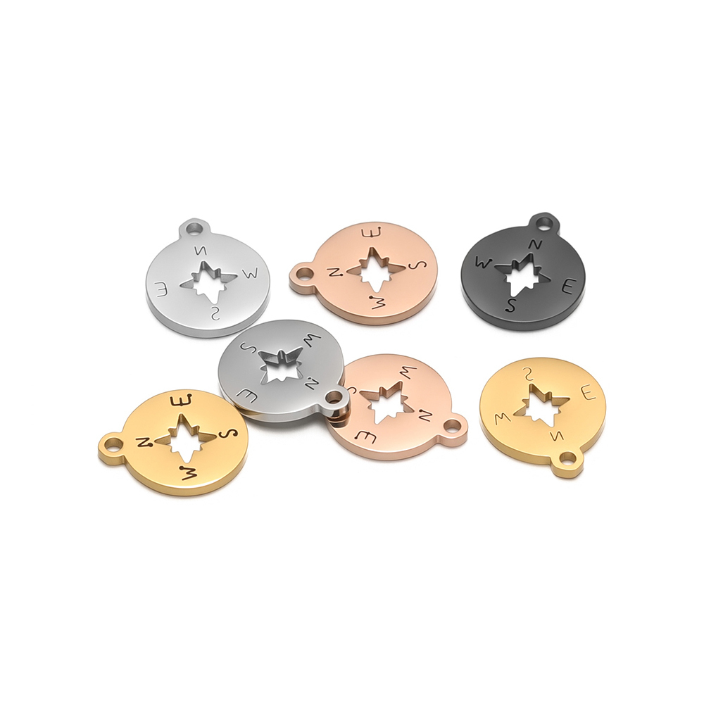 5 uds. De dijes de brújula hue - Hoop Earrings reseña y precio
