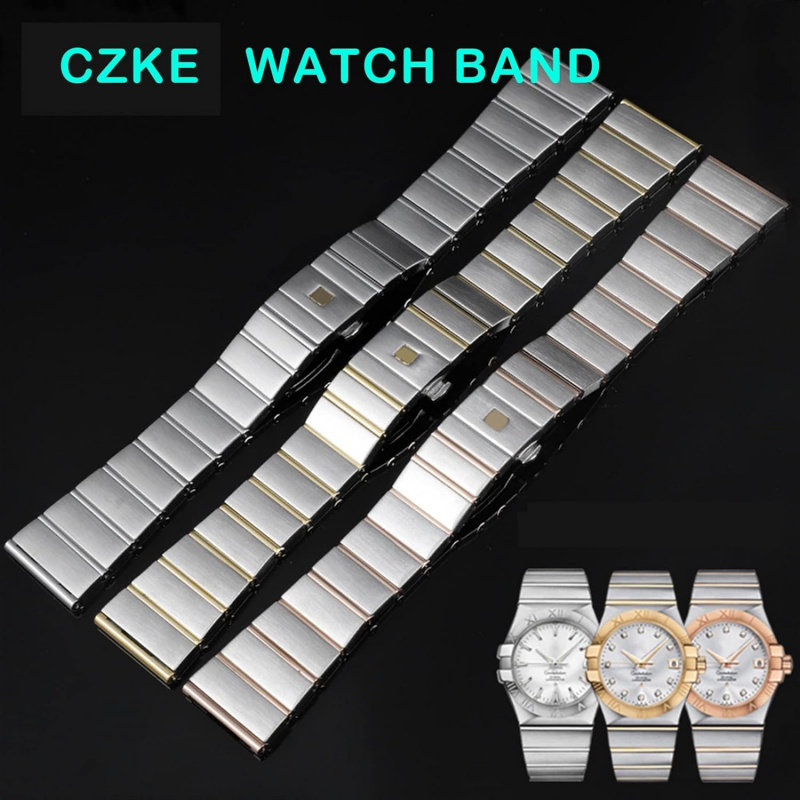 Cadena de reloj unisex de acer - Omega Watch Constellation reseña y precio