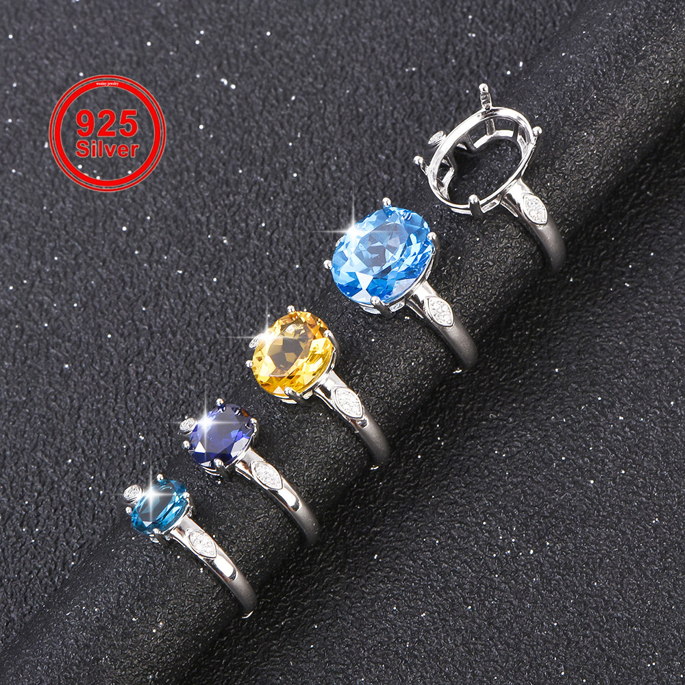 Anillo de 5x7-12x16mm, Materia - Sterling Silver Ring reseña y precio