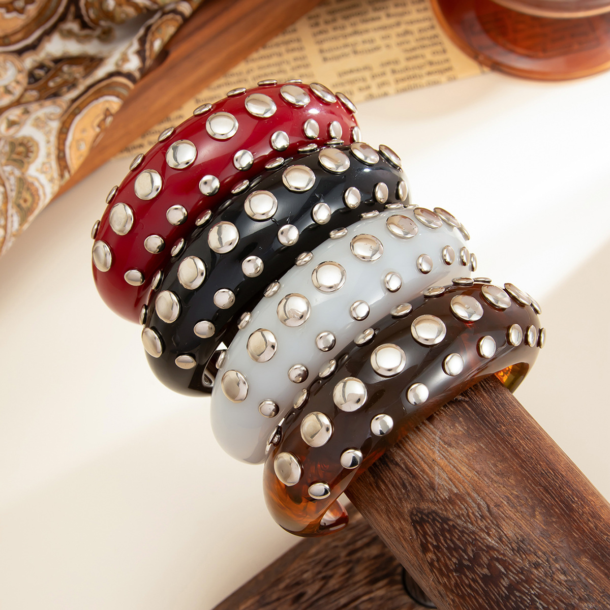 Hyperbole-Pulseras abiertas ap - Minimalist Ring Stackable reseña y precio