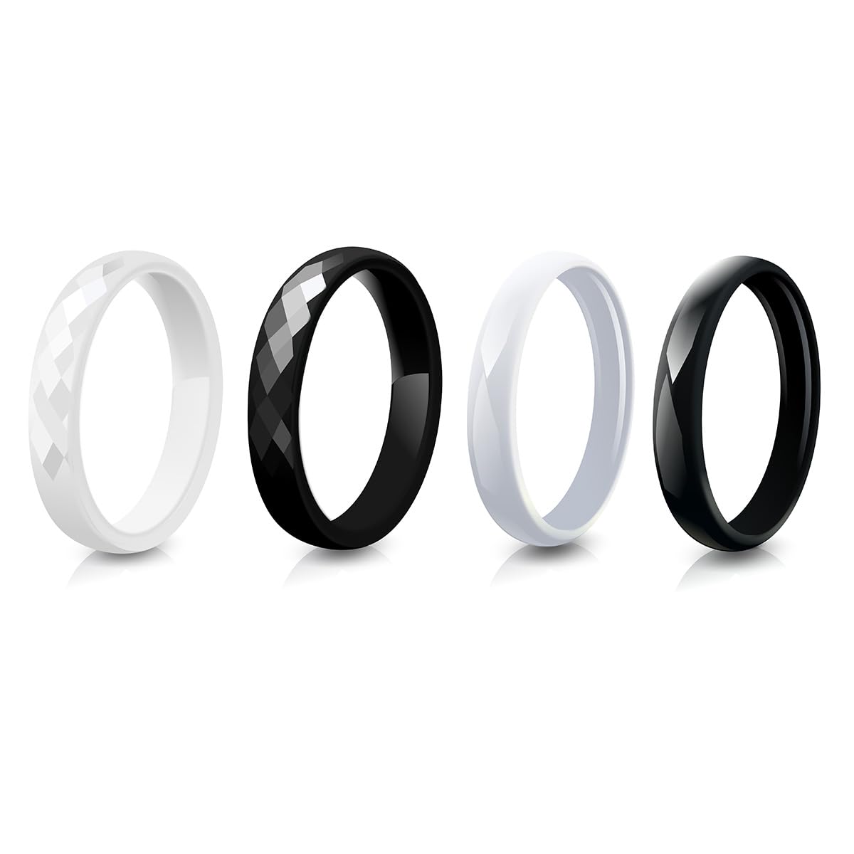 Anillo de Boda Apilable de Cer - Minimalist Ring Stackable reseña y precio