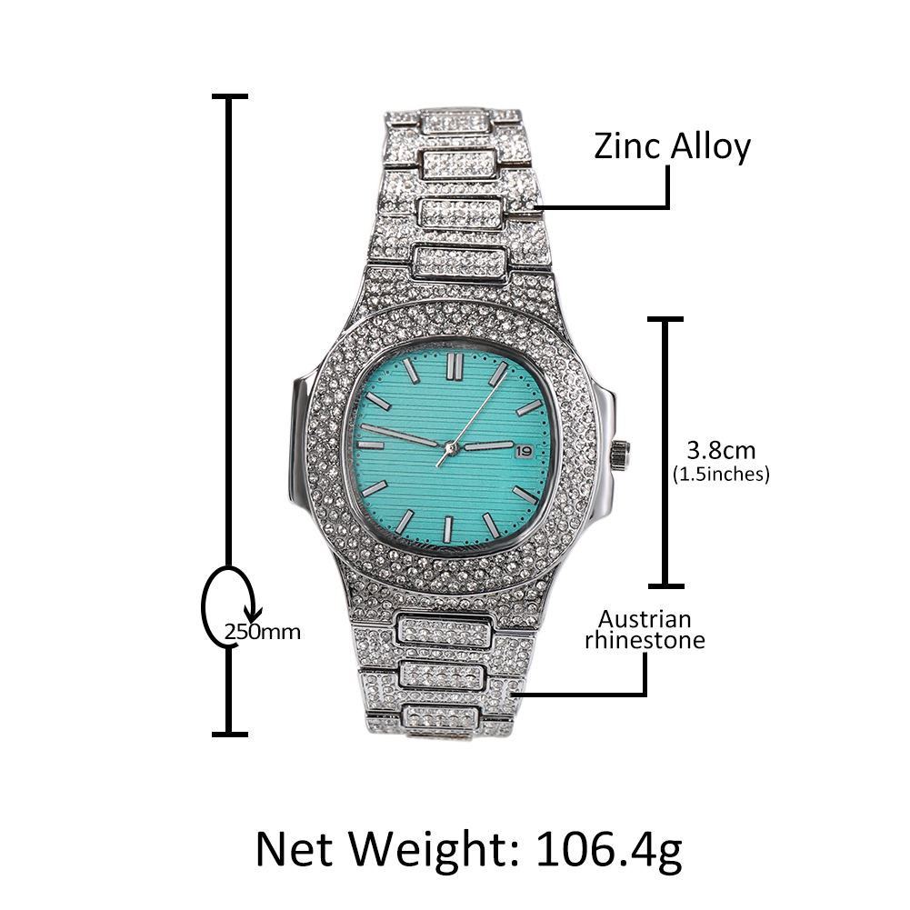 Reloj THE BLING KING Tiffani a - King'S Jewelry Watches reseña y precio