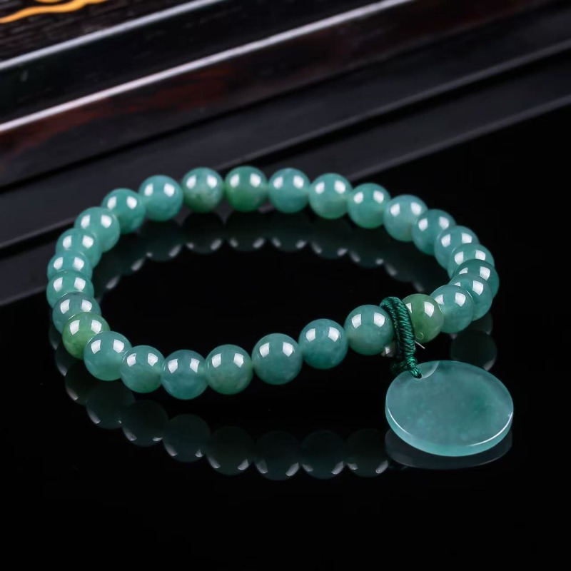 Pulsera de Jadeíta Natural Azu - Charm Bracelet Beads reseña y precio