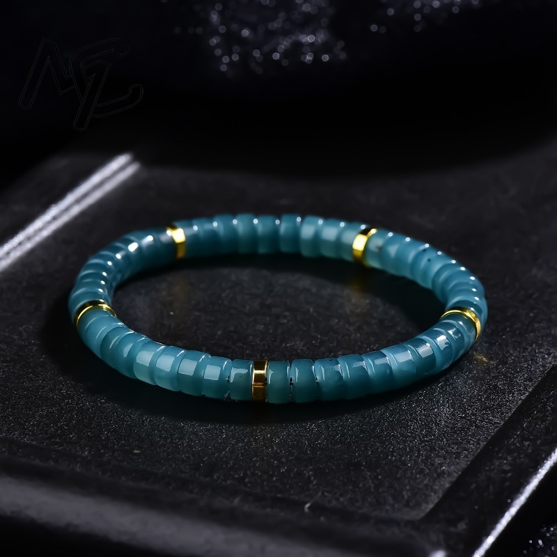 Pulsera de cuentas de jadeíta  - Charm Bracelet Beads reseña y precio