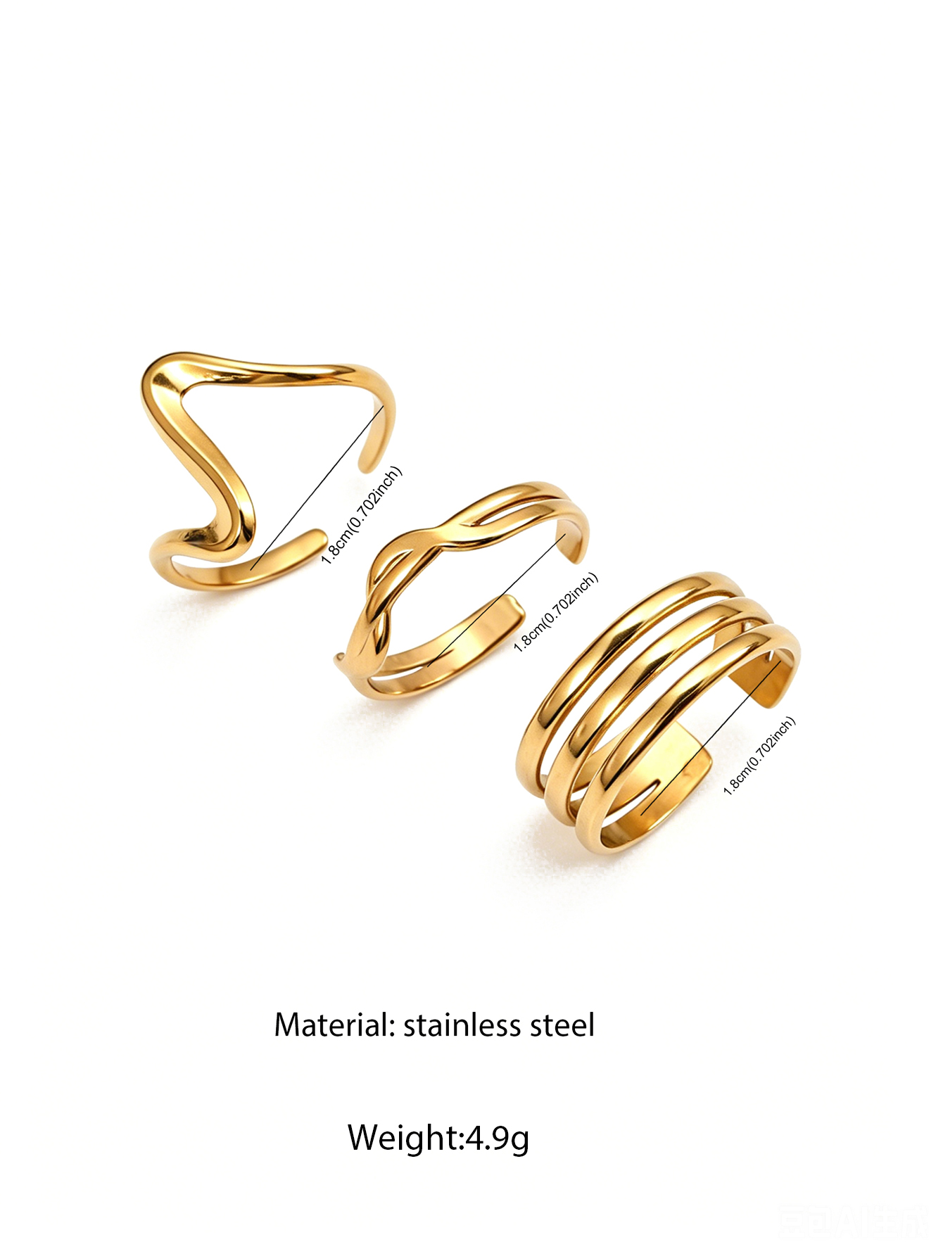 Anillos Apilables Delicados pa - Minimalist Ring Stackable reseña y precio